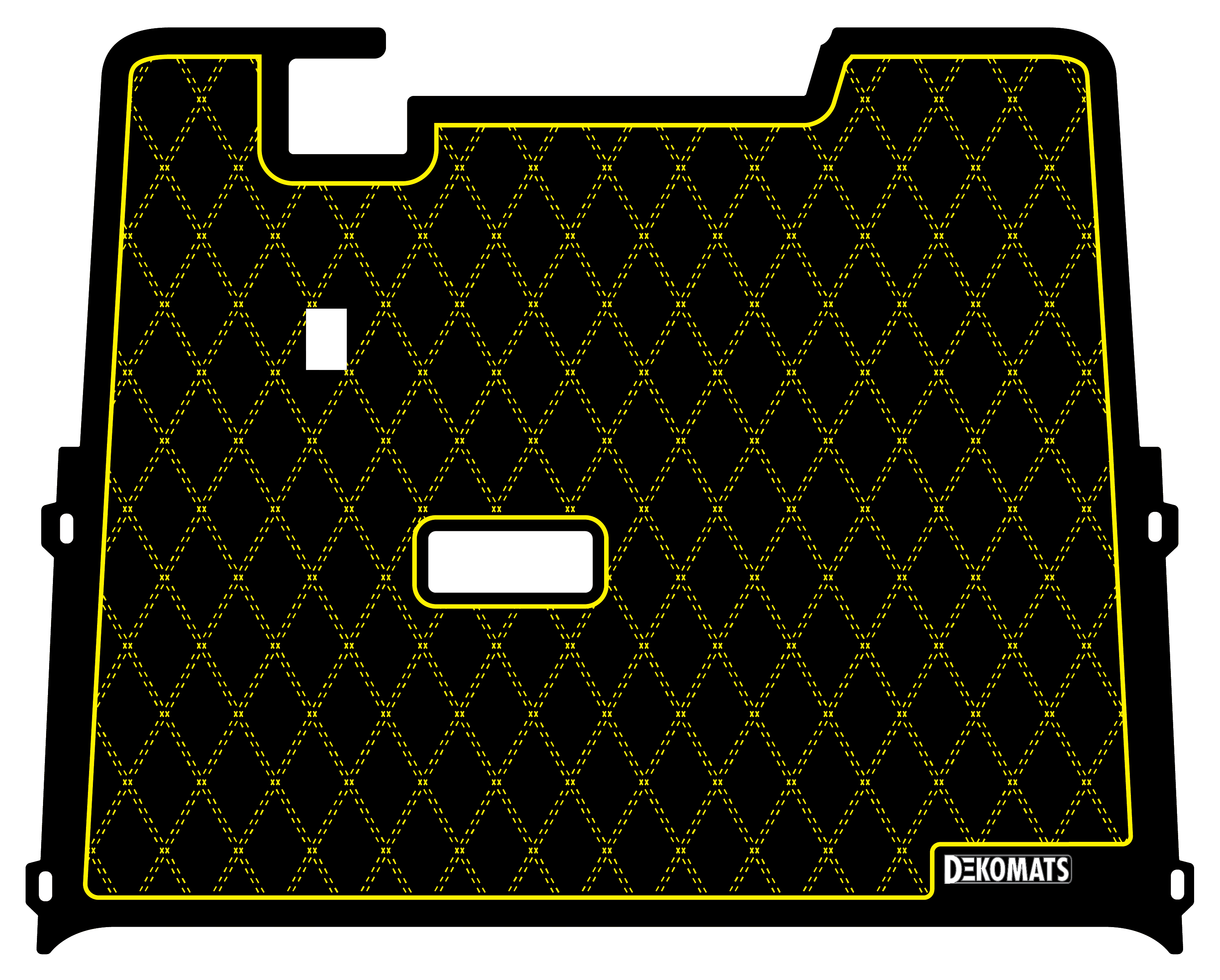 Yellow Diamond Stitch