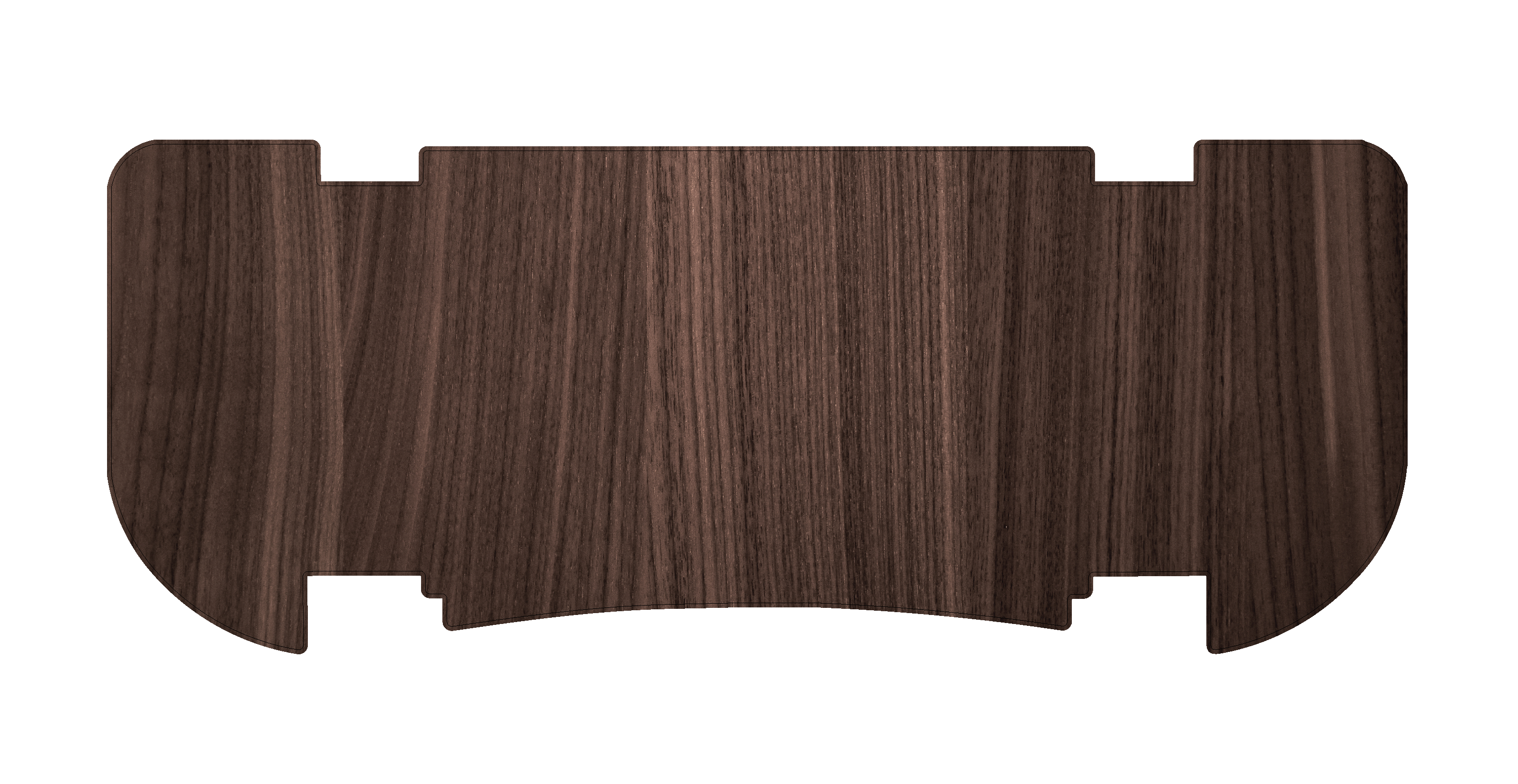 Dark Wood Rear Step Mat