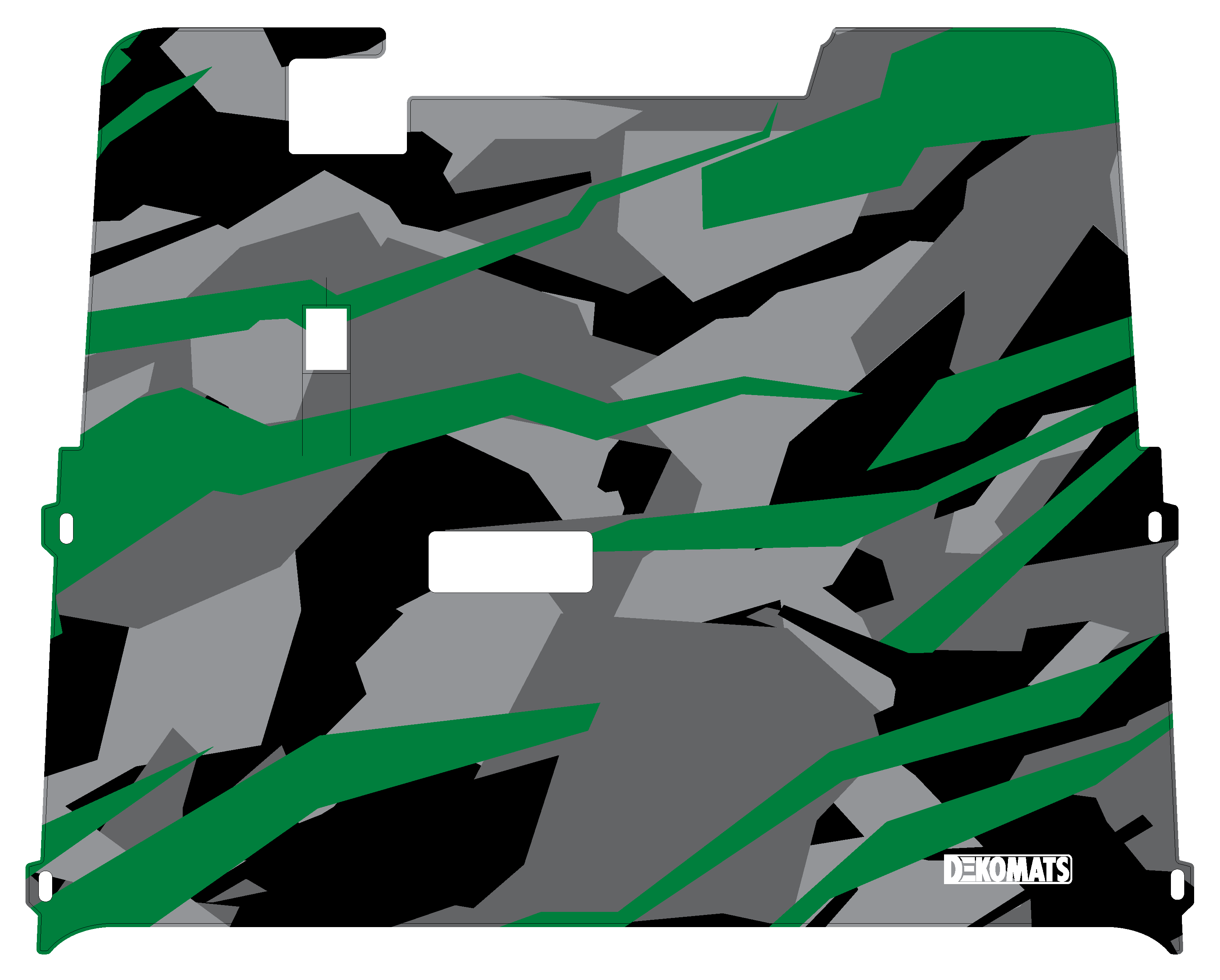 Green Abstract Camo