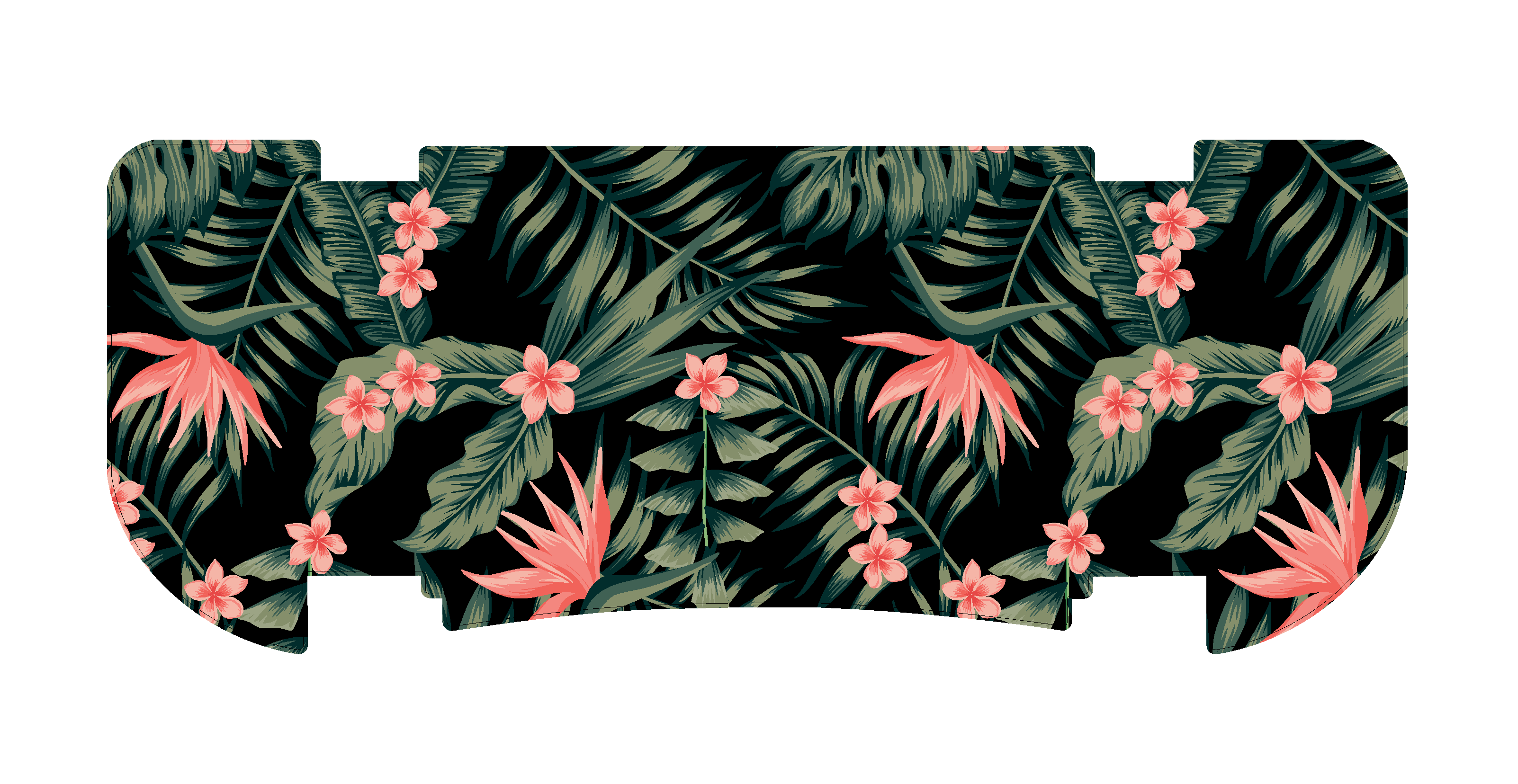 Hibiscus Paradise Rear Step Mat