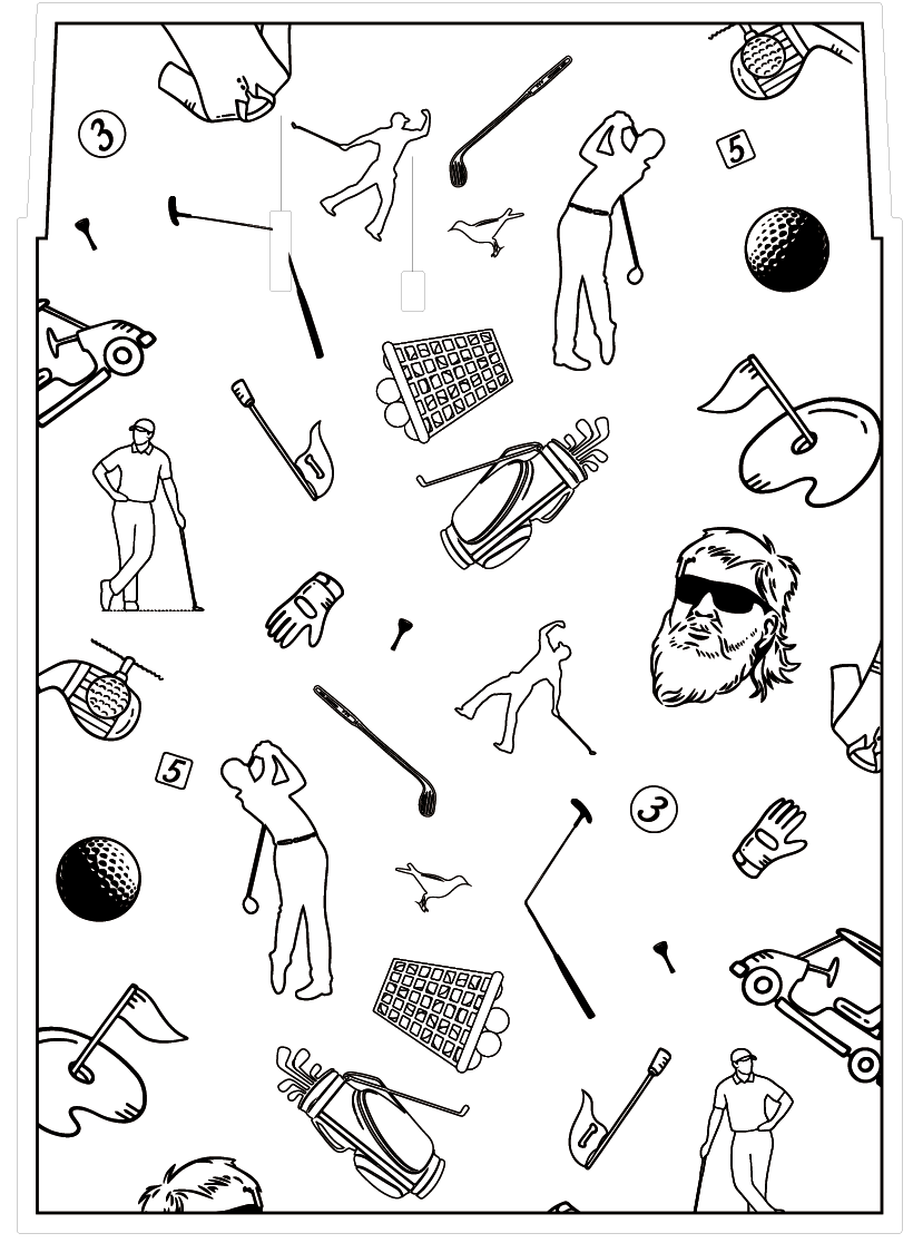 Custom Golf Icons - DS Extended 60.75in